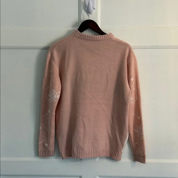 Pink Deer Pattern Sweater - Picture 7 of 7